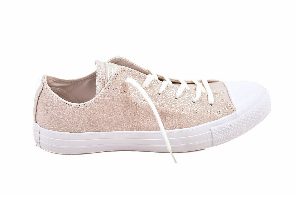 Converse Womens s CTAS OX Nubuck 559884 Shoes Silver Size US 5