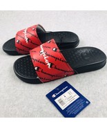 Champion Slide Sandals Flip Flops Boys Size 4 Youth Kids Unisex Style New - $19.87