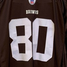 Reebok Authentic Kellen Winslow Jr Cleveland Browns Stitched Jersey XL - $93.07