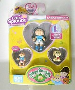 Cabbage Patch Kids Little Sprouts 4 Pack Friends Set Series 2 Style 4 - $11.69