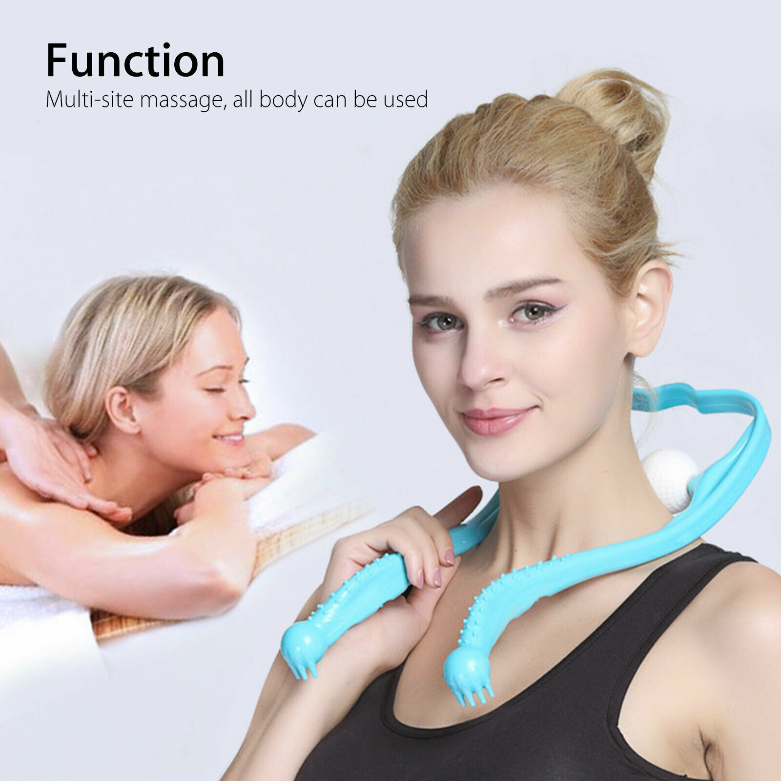 Pressure Point Therapy Massager Stick Trigger Point Neck Waist Leg