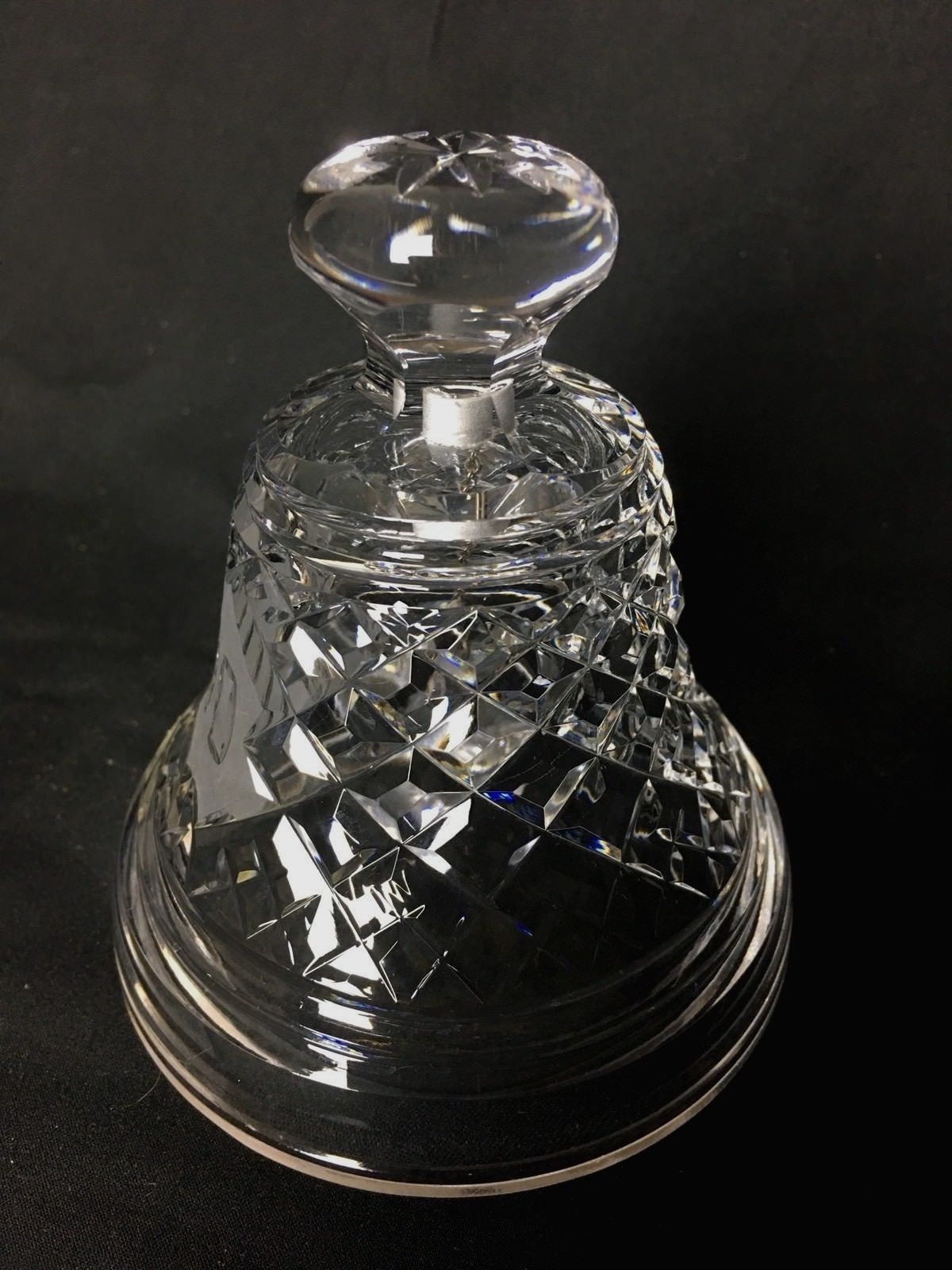 Waterford 200 Anniversary Bicentennial Crystal Glass Table Bell Irish