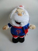 Philadelphia Phillies Christmas Santa Doll Stuffed Plush Baseball Collectible - $12.97