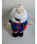 Philadelphia Phillies Christmas Santa Doll Stuffed Plush Baseball Collec... - $12.97