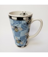 Alicia Tormey Designs Stoneware 16 oz Coffee Mug Cup Signature Bug Me Bu... - $39.55