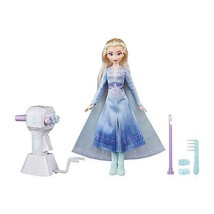 Disney Frozen 2 Long Hair Elsa Fashion Doll with Automatic Hair Braiding... - $30.00