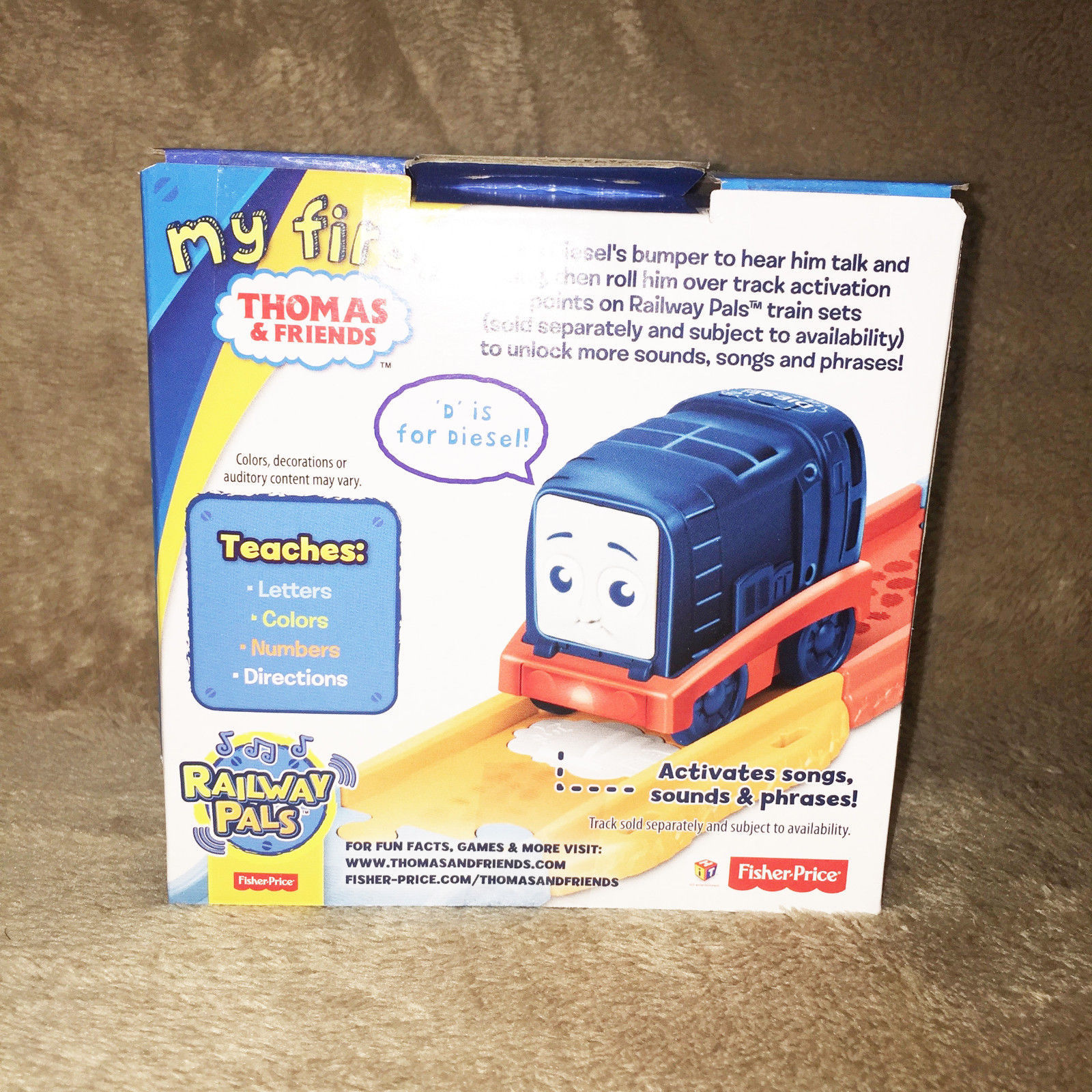 my first thomas railway pals diesel