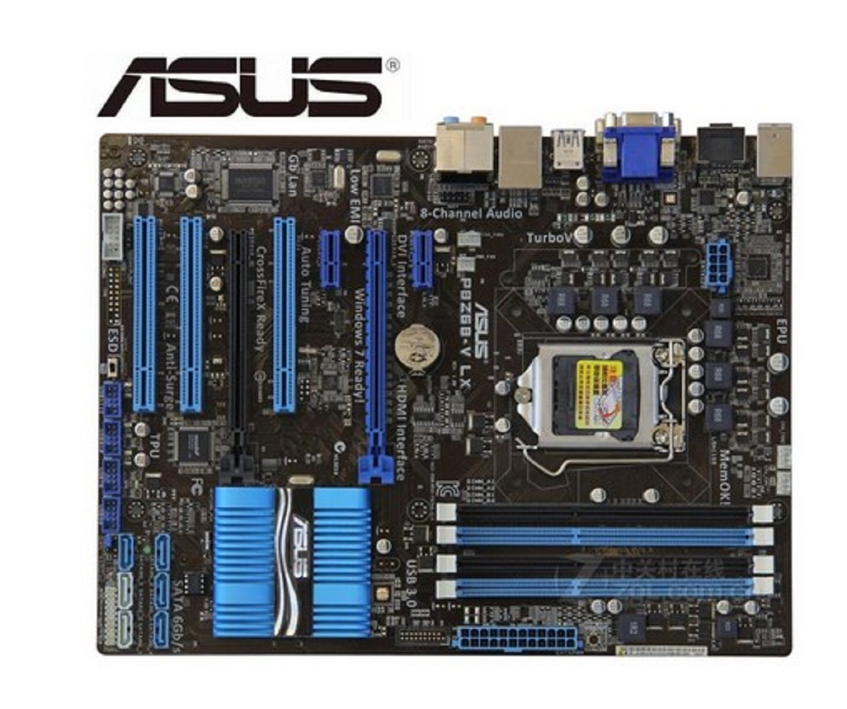 Системная плата asus p8z68 v lx какие процессоры подходят