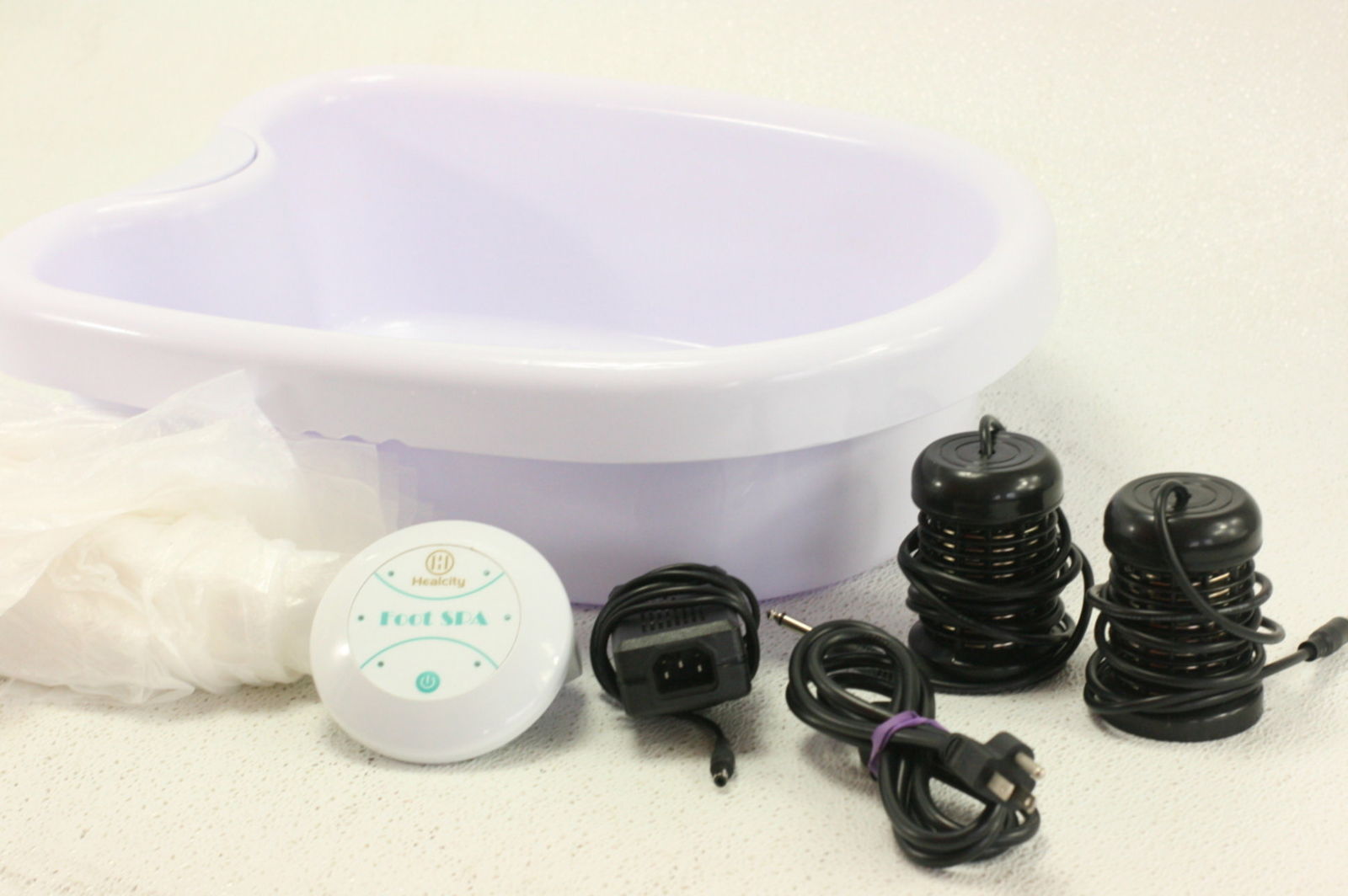 Healcity Premium Ionic Detox Foot Bath Spa Machine w/ Tub Basin Arrays