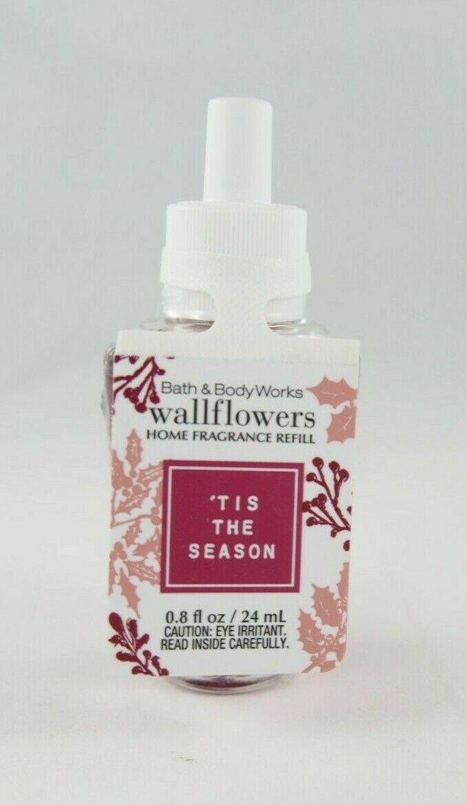 Bath & Body Works 4 SPICED APPLE TODDY Wallflower Bulb Refills NEW & SEALED! 