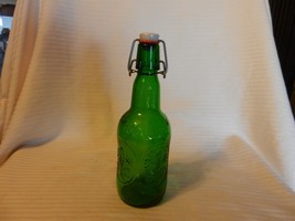 Vintage 16 Oz. One Pint Grolsch Brewery Green Swing Top Lid Glass Bottle Holland - $18.75