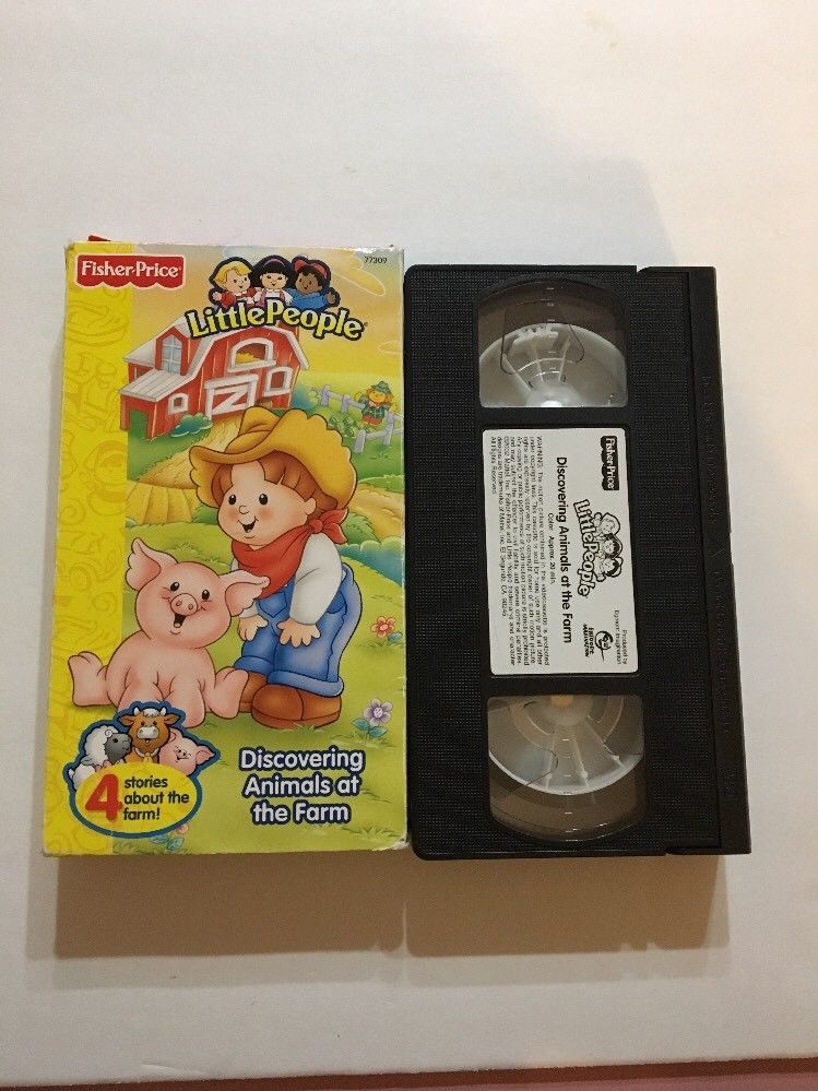 Fisher Price:Little People-Discovering Animals at the Farm (VHS, 2002 ...