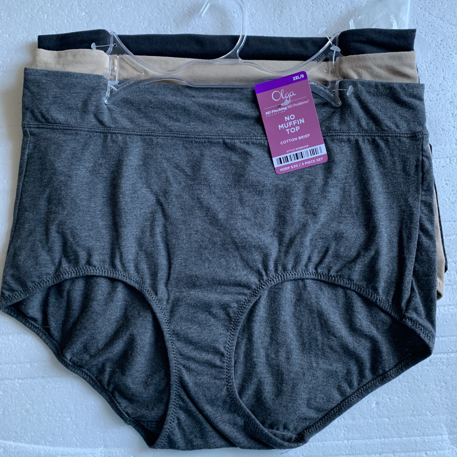 Warner's Olga Cotton Stretch Briefs Style and 50 similar items