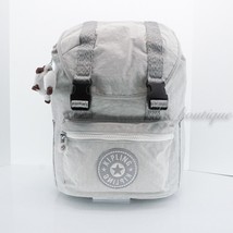 NWT Kipling KI1239 Fayre Backpack School Laptop Bag Polyamide Shell Grey... - $78.95