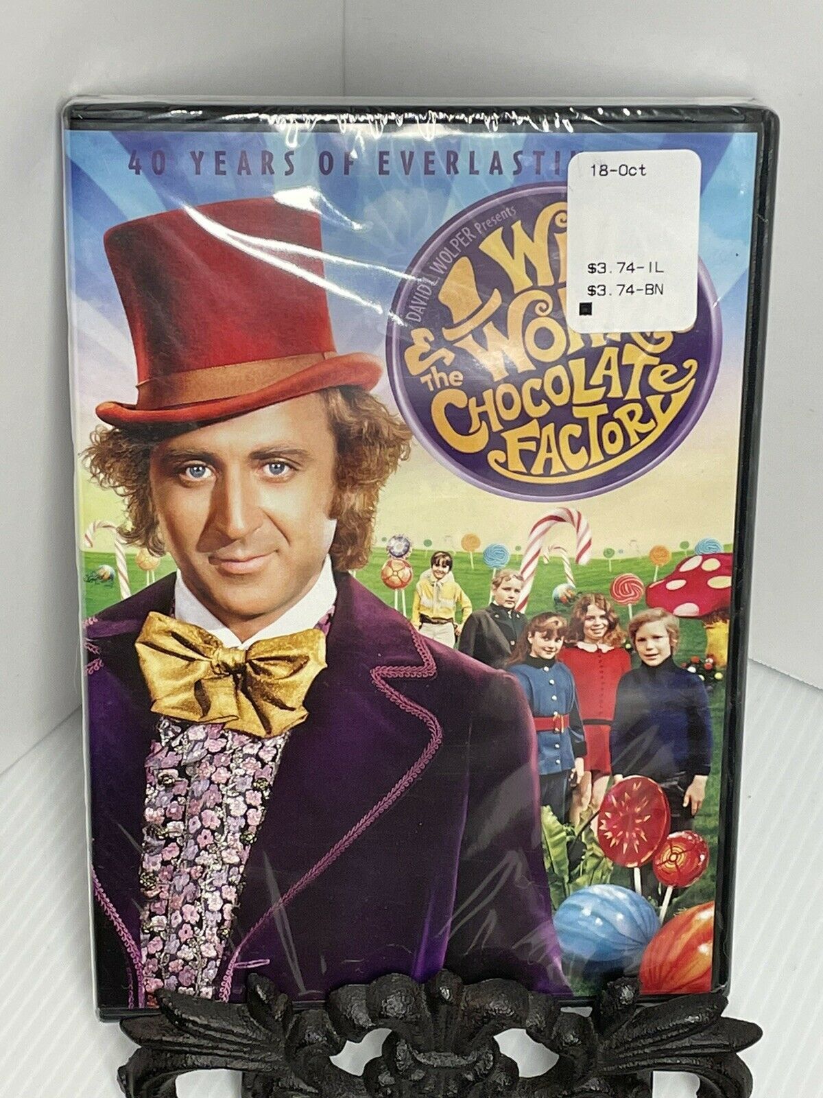 Willy Wonka and the Chocolate Factory (DVD, 2011, 40th Anniversay ...