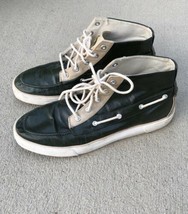 Polo Ralph Lauren Men Sneakers Ankle High Top Shoes Green 12D Lander Chukka - $34.64