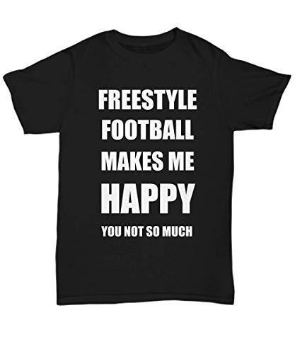 Freestyle Football T-Shirt Lover Fan Funny Gift for Gag Unisex Tee