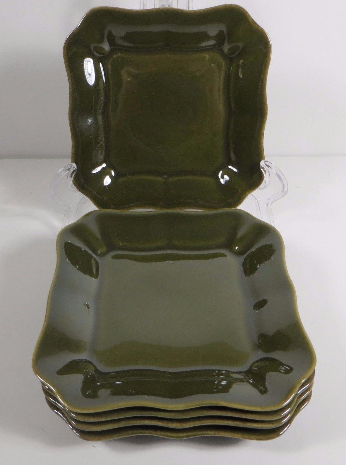 5 Pottery Barn Cambria Tidbit Plate Olive And Similar Items