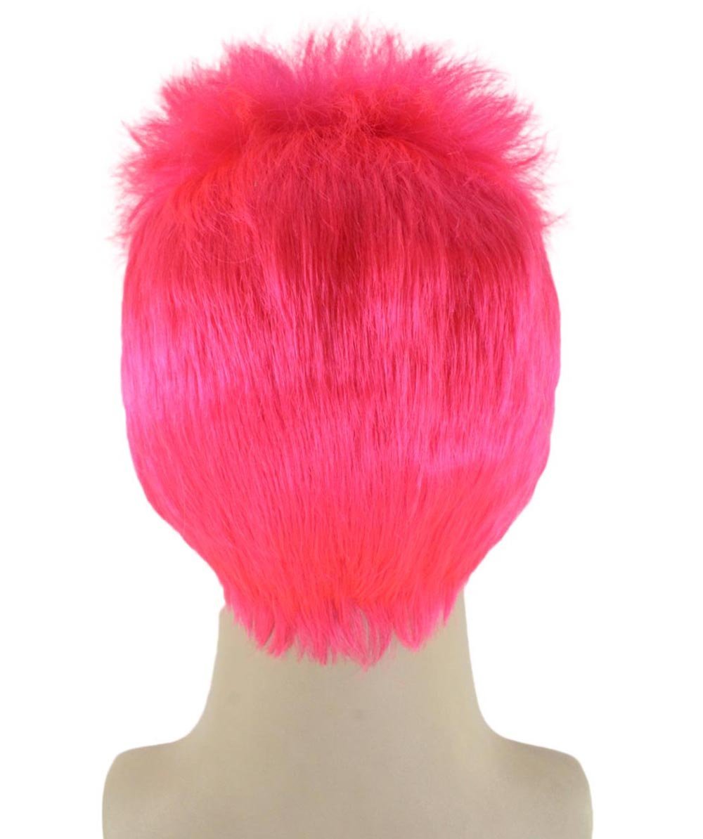 Men Fancy Neon Pink Wig HM-390 - Wigs & Facial Hair