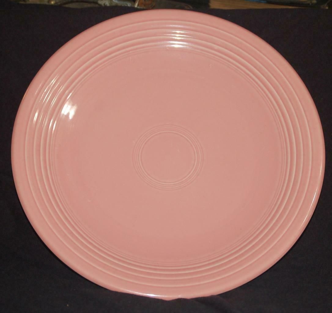 Fiestaware 11 7/8" Round Platter Pink - $12.00