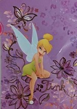Disney Tink Tinkerbell Flower Blossom Royal Plush Raschel Throw Blanket ... - $52.95