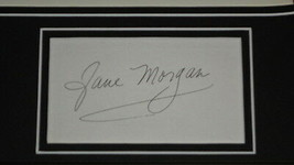 Jane Morgan Signed Framed Vintage 1965 Record Album Display In My Style image 2