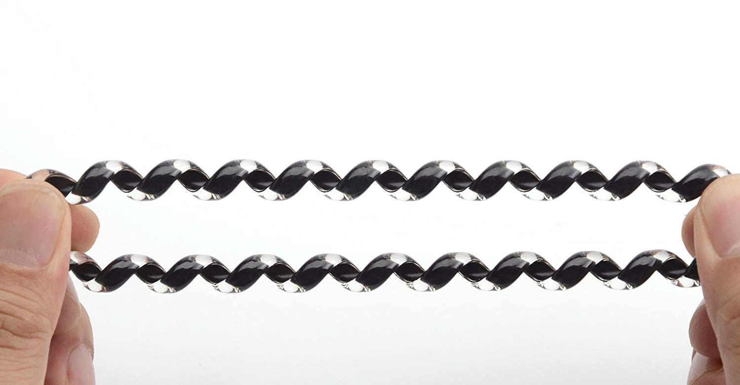 6pcs Girl Gel Stretch Plastic Spiral Phone Cord Hair Ties Band Coil