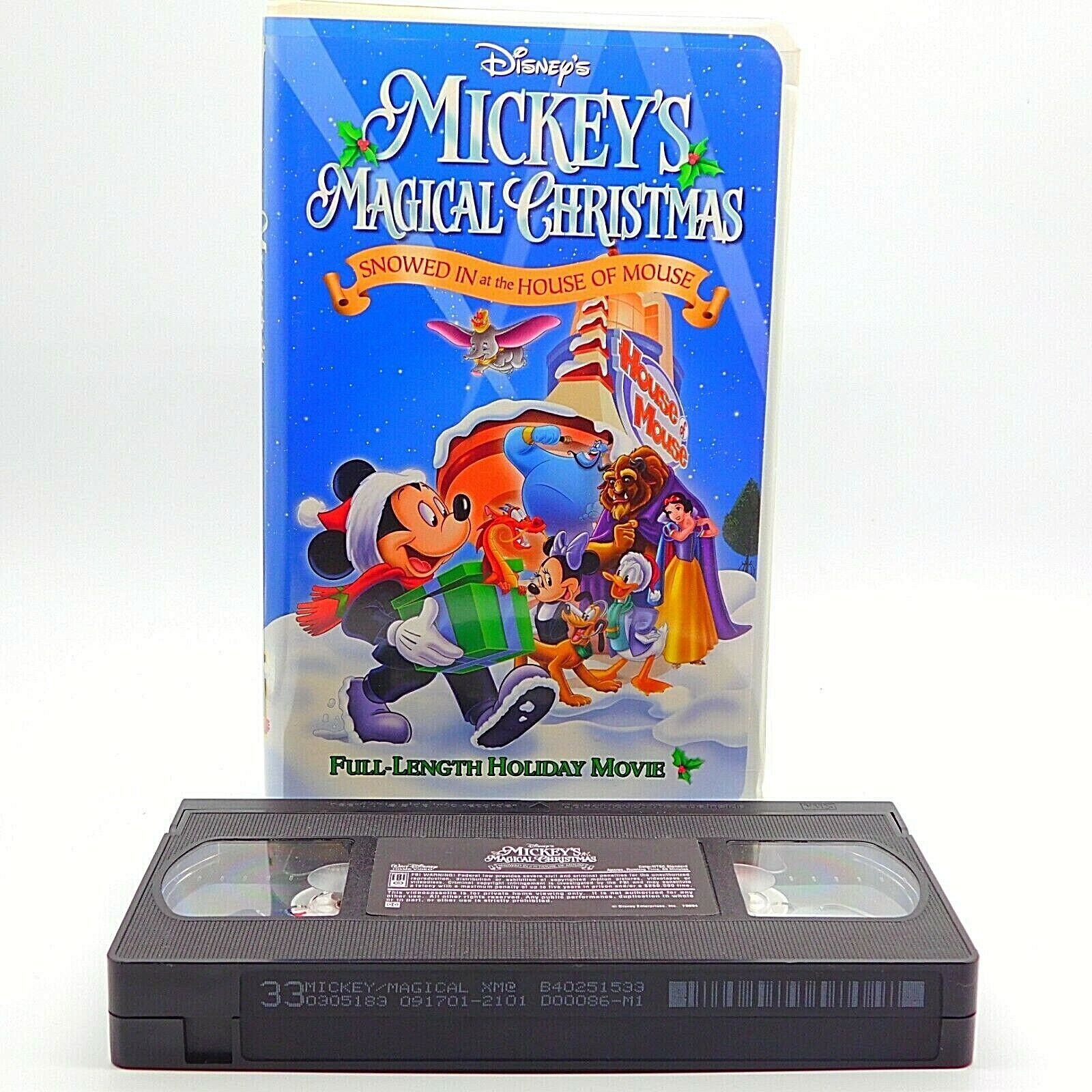 Mickeys Magical Christmas: Snowed In at the House of Mouse (VHS, 2001 ...