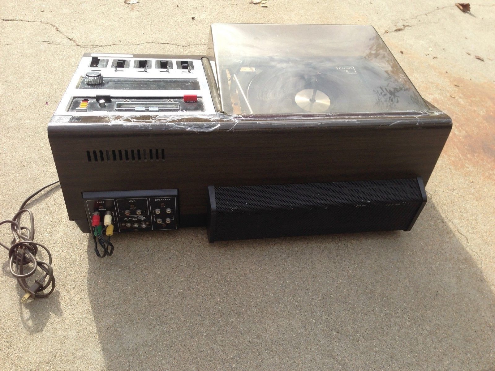 Zenith Allegro Record Player 8 Track Tape AM/FM Radio VERY RARE with