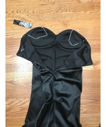 Jump Apparel Black Sweetheart Neck Strapless Bodice Mermaid Dress Gown S... - $109.99