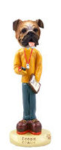 Bulldog Coach Doogie Collectable Figurine - $28.99