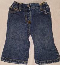 Blue Jeans Denim  Size 3 / 6 Months Girls Old Navy Pull On Baby - $9.99