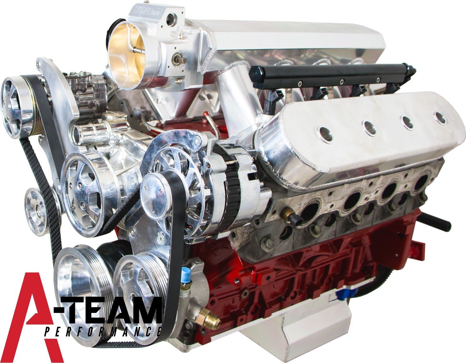 ATeam Performance LS LS1 LS2 LS6 FRONT DRIVE SERPENTINE PULLEY KIT GM