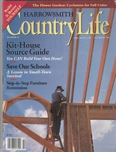 Harrowsmith Country Life magazine, #4 October 1992, Kit House source guide - $10.21