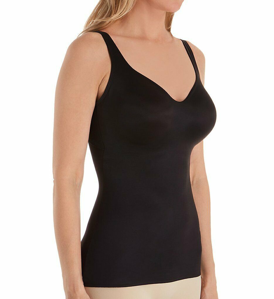 TC Fine Intimates BLACK Fits U Perfect Firm Control Camisole, US 34C, UK 34C - Shapers