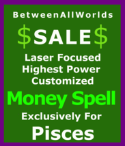 Sale Wealth Spell Billionaire Customized Magick 4 Pisces Betweenallworld... - $129.50