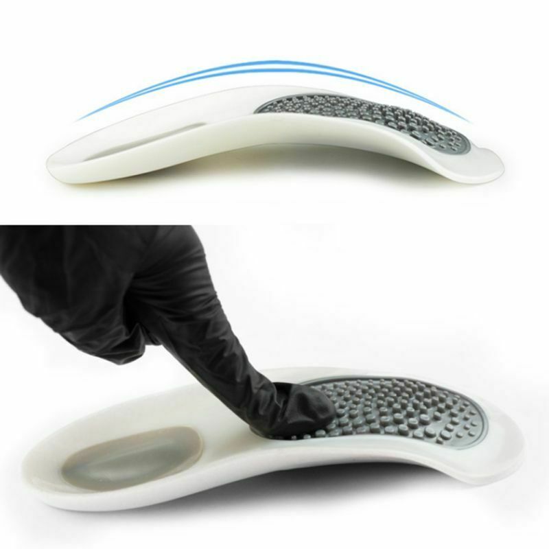 1 Pair Practical Durable Flat Feet Knock Knees Plantar Orthotics