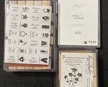 Lot of 37 Stampin Up! Rubber Stamps - New in Boxes - $15.00
