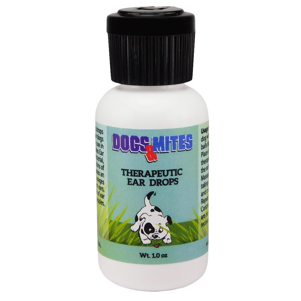 Ear Drops For Dogs and Puppies Demodex Yeast Bacterial Ear Infection