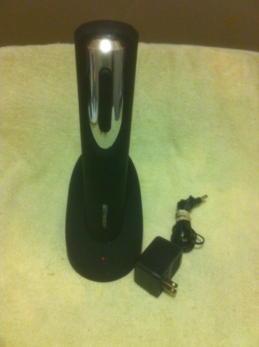 Primary image for EMERSON ELECTRIC WINE OPENER--MODEL B061 --6V ADAPTOR--CORDLESS -FREE SHIP--VGC