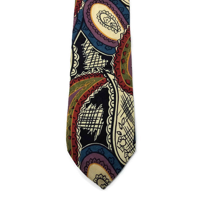 Byerly Court Multi Color Graffiti Abstract Mens Neck Tie 60" Ties