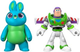 Fisher-Price Disney Pixar Toy Story 4 Bunny and Buzz Lightyear - $10.93