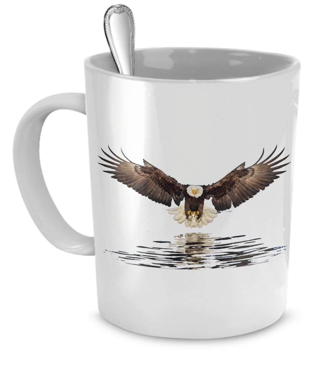 Eagle Coffee Mugs Eagles Mug Eagle Camp Mug Eagle Flying Mug