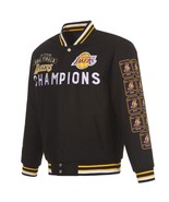 NBA Finals Champions Los Angeles Lakers Wool Reversible Jacket  Embroide... - $199.99