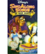 Disney&#39;s Sing Along Songs: Be Our Guest Vol 1 Vhs  - $7.99