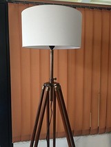 Nautical Tripod Floor Lamp - Contemporary Design for Modern Living Rooms - Soft 