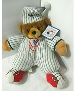 MLB Plush Bedtime Bear NEW YORK YANKEES Childrens Stuffie Vtg Good Stuff... - $19.75