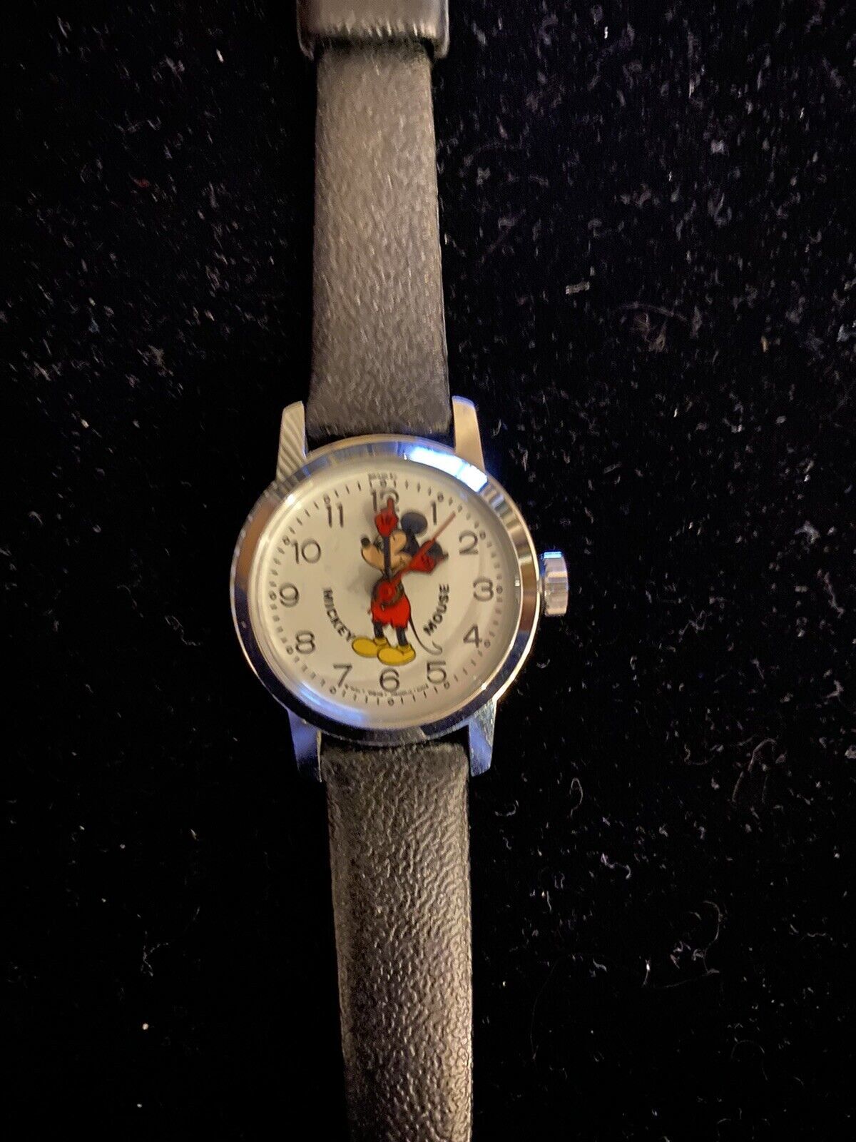 Vintage Mickey Mouse Wrist Watch Bradley Time Division Walt Disney ...