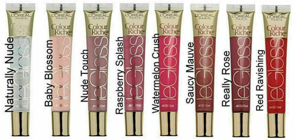 Primary image for BUY 2 GET 1 FREE (Add 3 To Cart) Loreal Paris Colour Riche Le Gloss