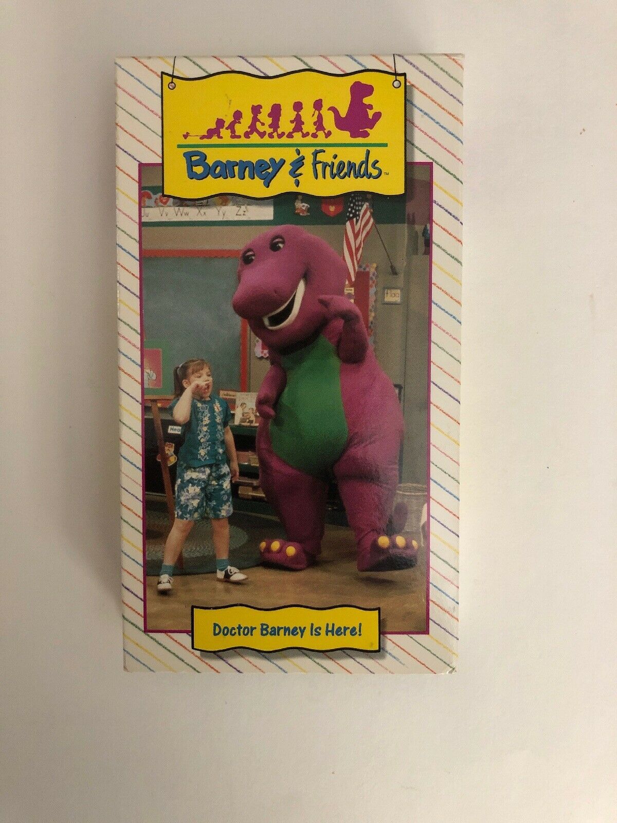 Barney and Friends Doctor Barney is Here VHS 1993 Educational TESTED ...